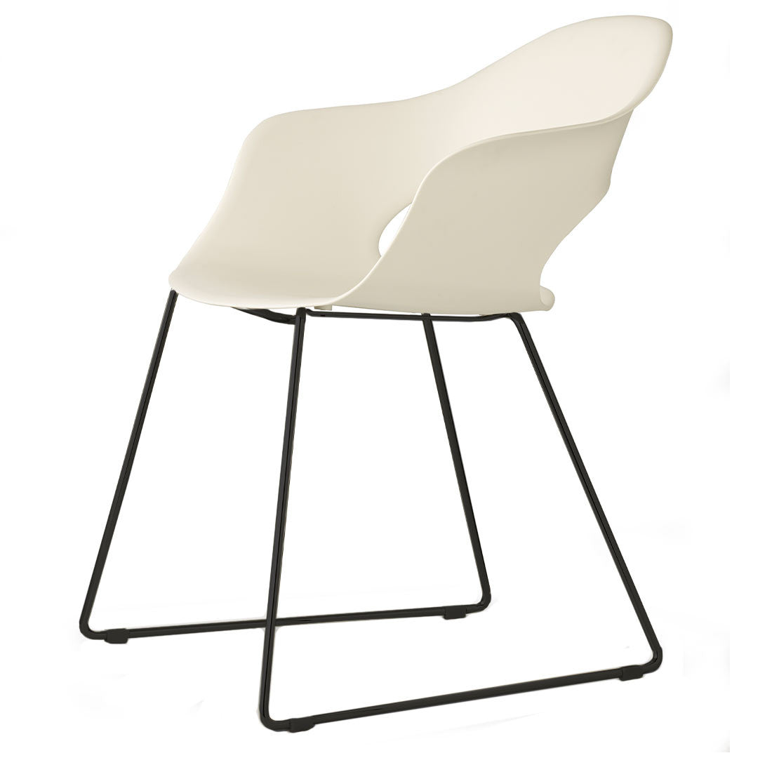 Gartenstuhl leinen-weiß, Stuhl weiß