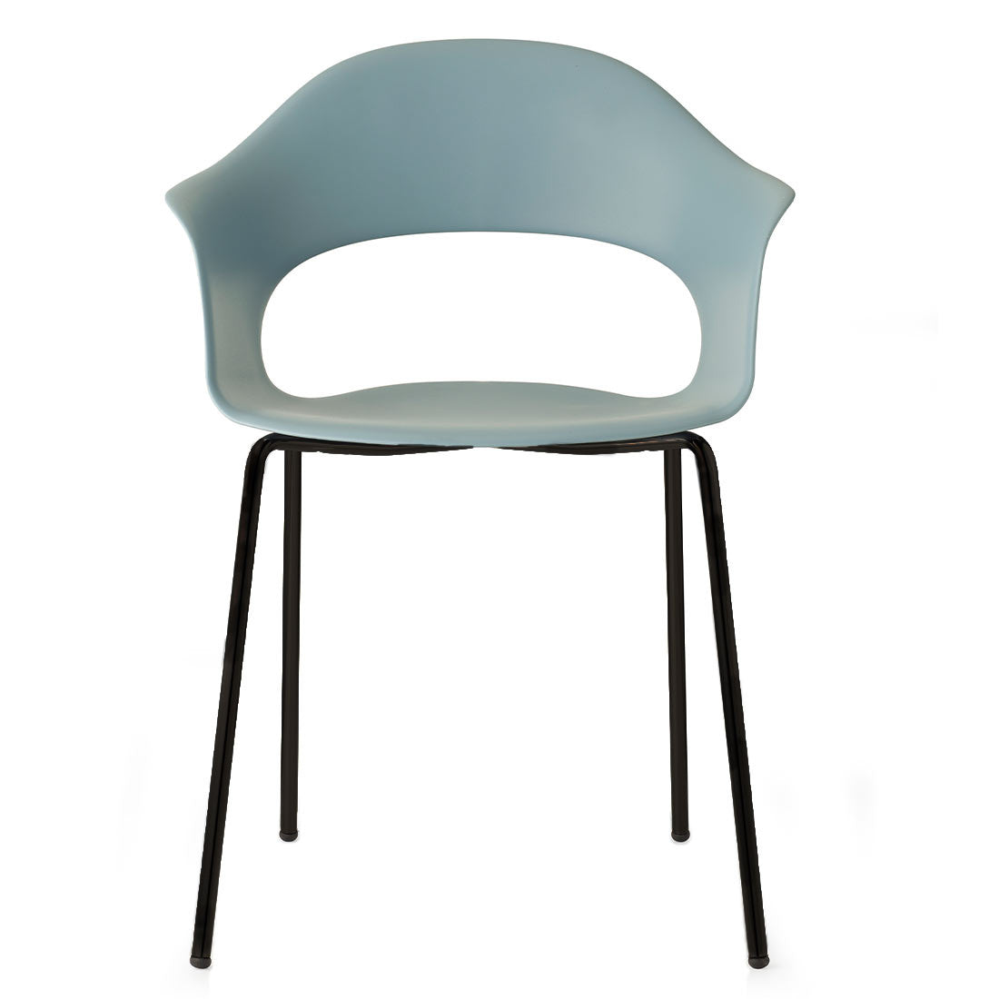 Stuhl blau, Gartenstuhl blau anthrazit