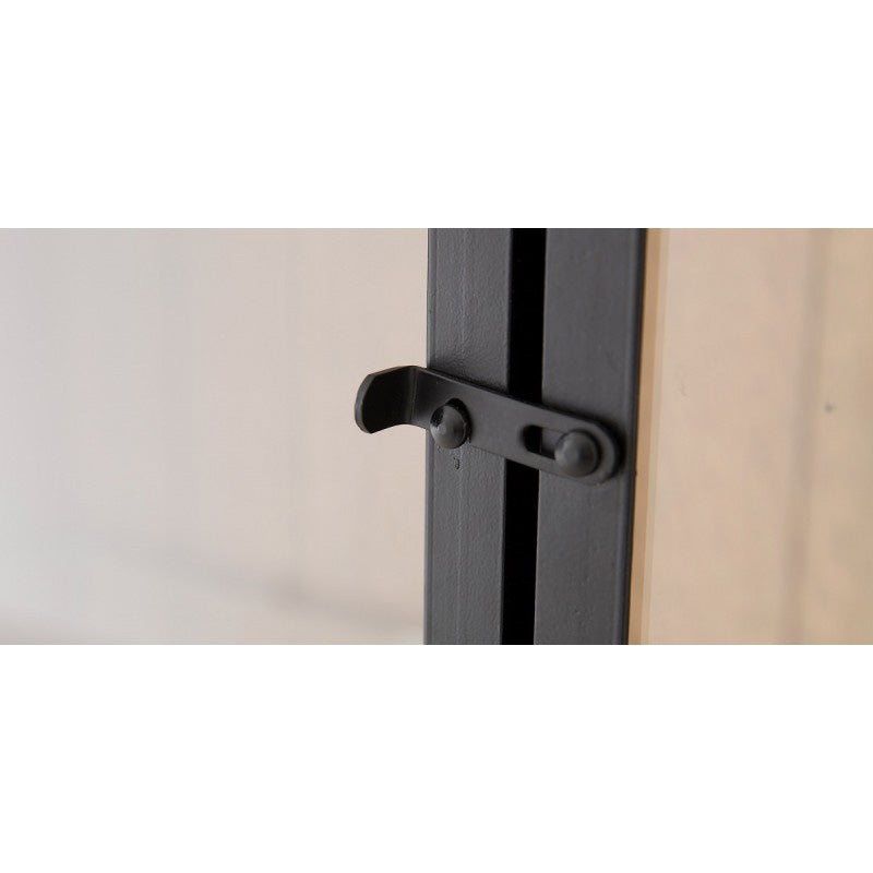 Vitrine Eiche massiv Landhaus, Geschirrschrank Eiche Landhausstil, Schrank Landhaus, Breite 192 cm