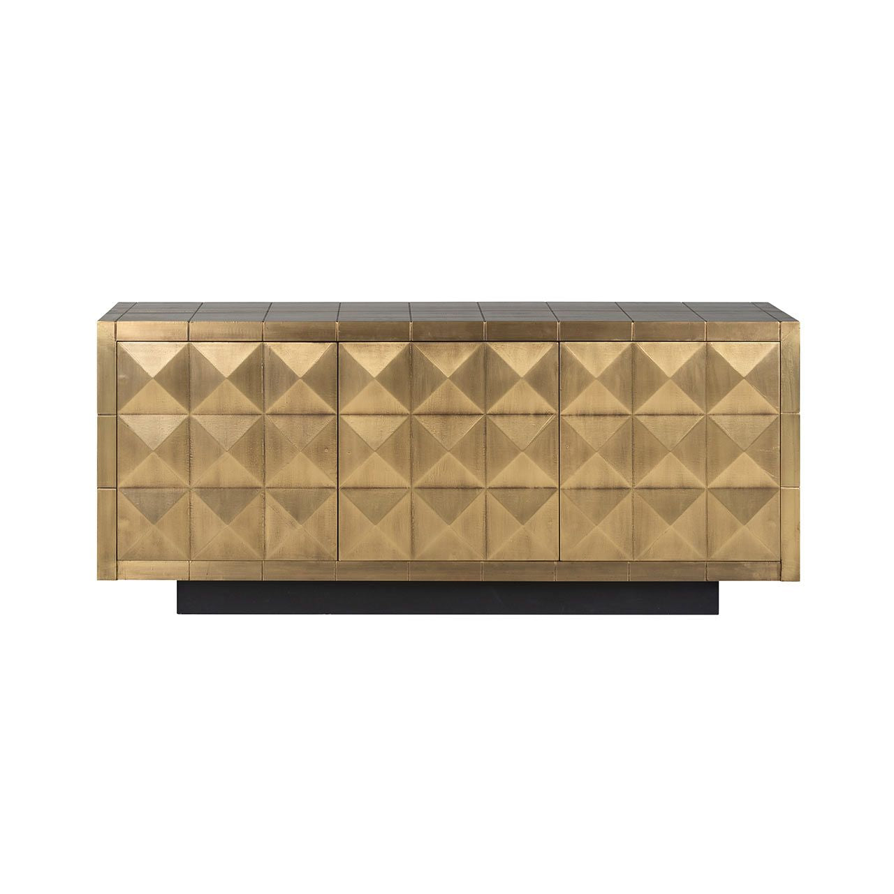 Sideboard Gold, Anrichte Gold antik, Breite 180 cm