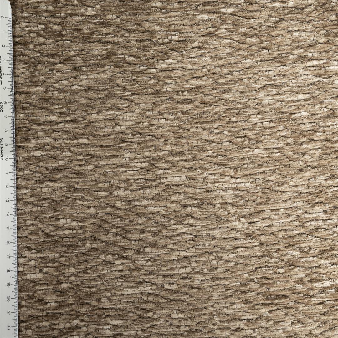 Sessel taupe Silber-Armlehne, moderner Sessel verchromte Armlehne