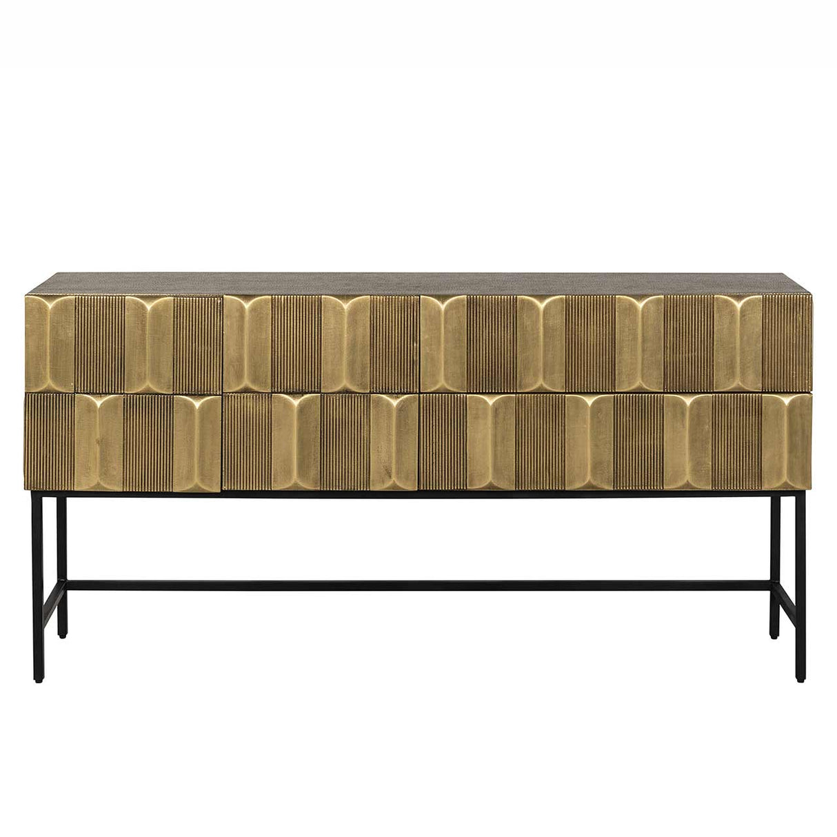 Sideboard Gold, Anrichte Gold, Breite 160 cm