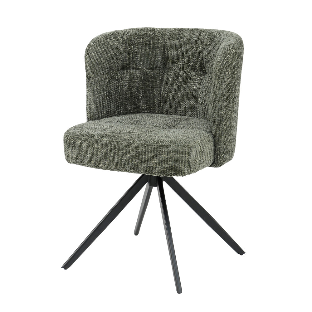 Stuhl olivgrün, Stuhl mit Armlehne Farbe grün