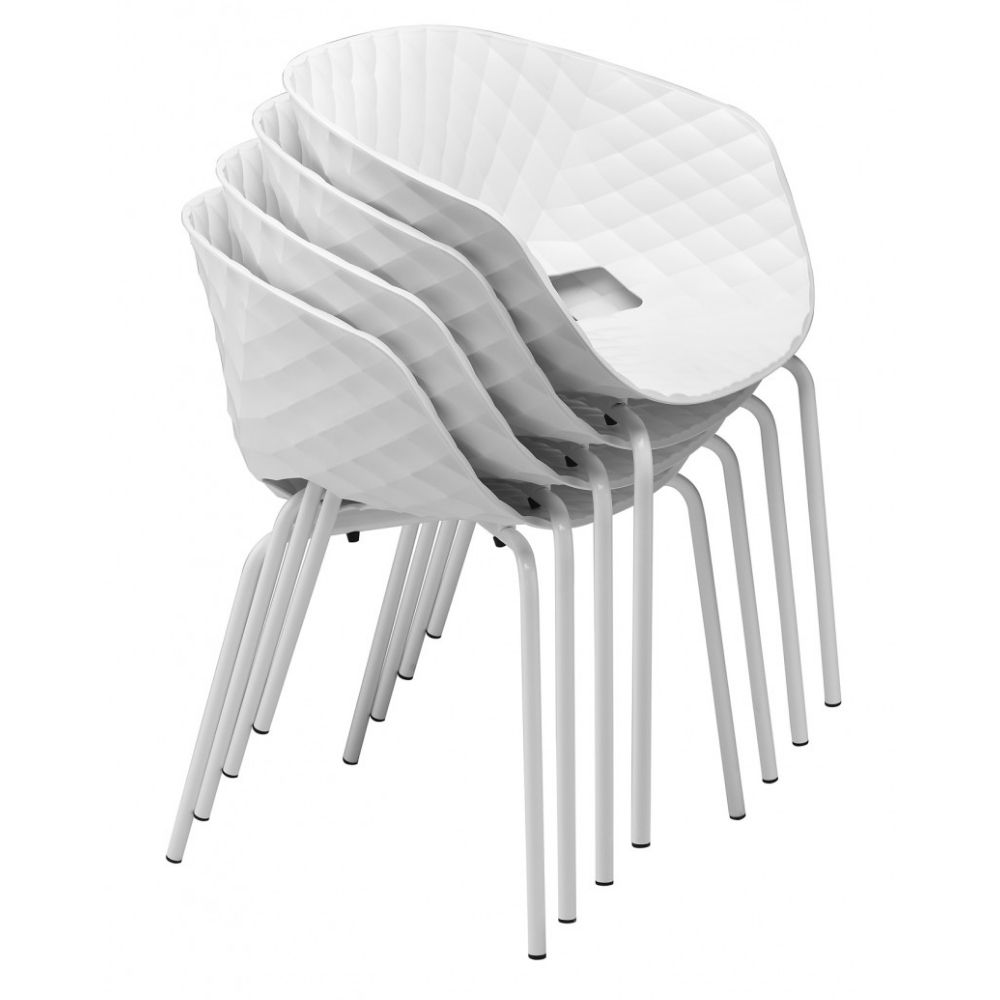 Gartenstuhl grün, Gartenstuhl stapelbar mit Armlehne grün