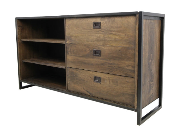 Sideboard Industriedesign, Anrichte Landhaus,  Kommode Landhaus, Breite 150 cm