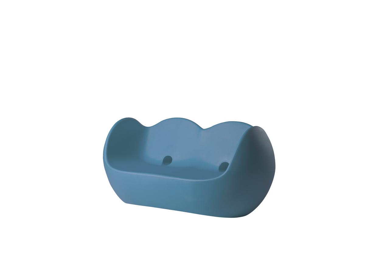 Gartensofa blau, Gartenbank blau, Outdoor Sofa blau