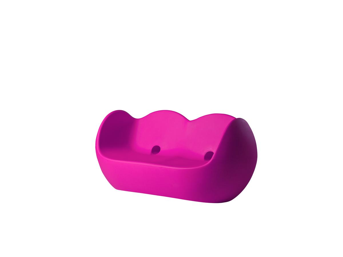 Gartensofa pink, Gartenbank pink, Outdoor Sofa lila