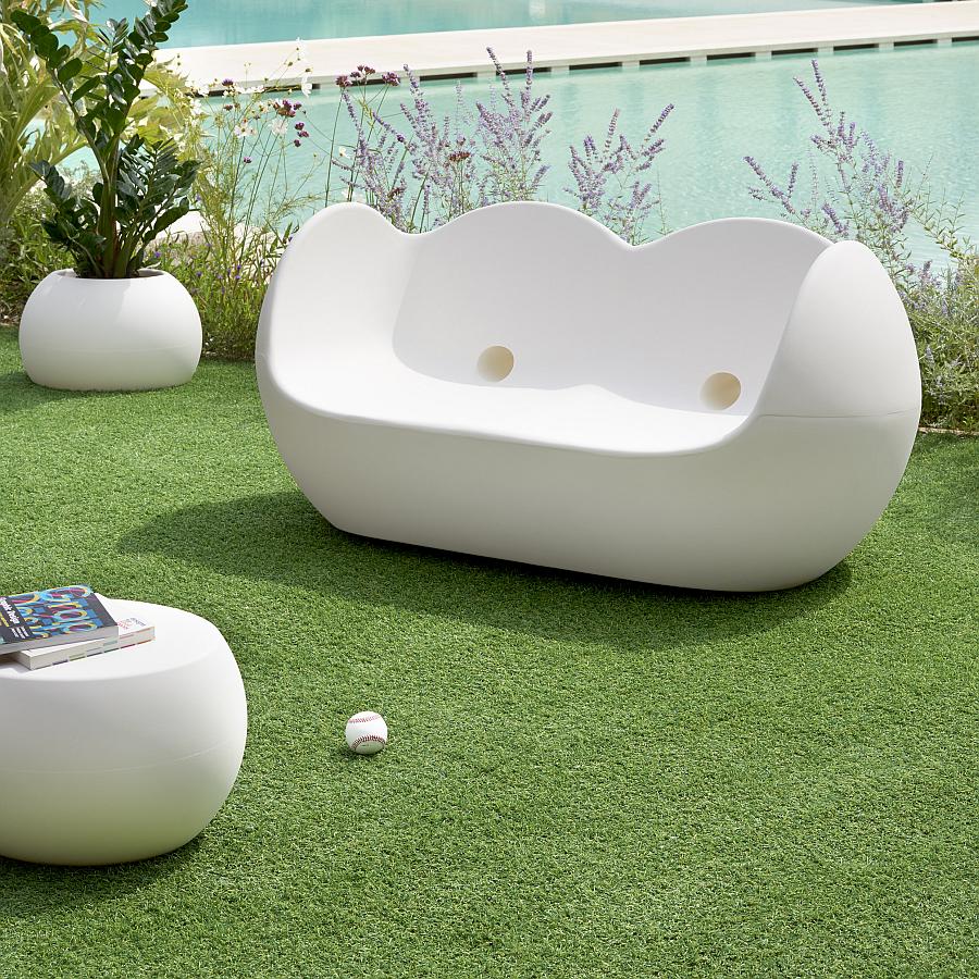 Gartensofa hellgrün, Gartenbank grün, Outdoor Sofa grün