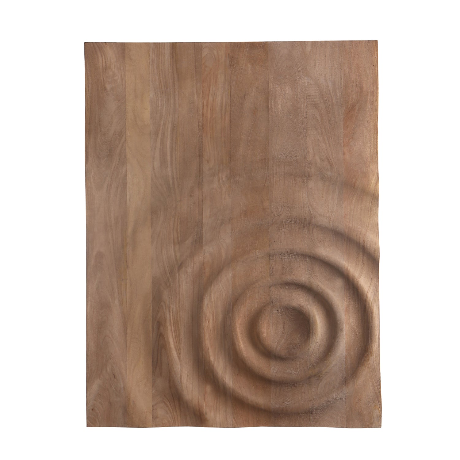 Wandpanel Naturholz, Wandbild  Farbe Naturell, Maße 100x130 cm