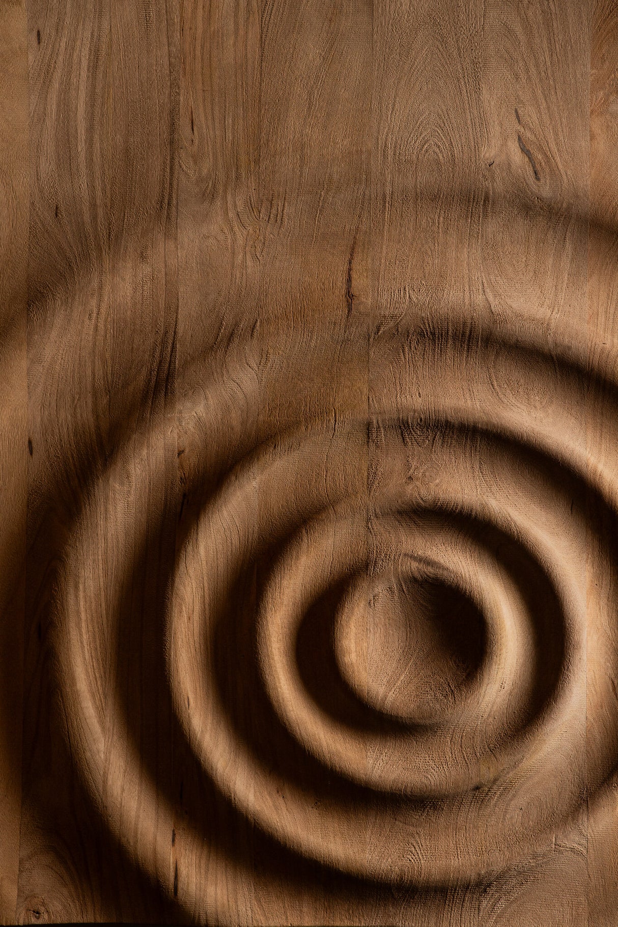 Wandpanel Naturholz, Wandbild  Farbe Naturell, Maße 100x130 cm