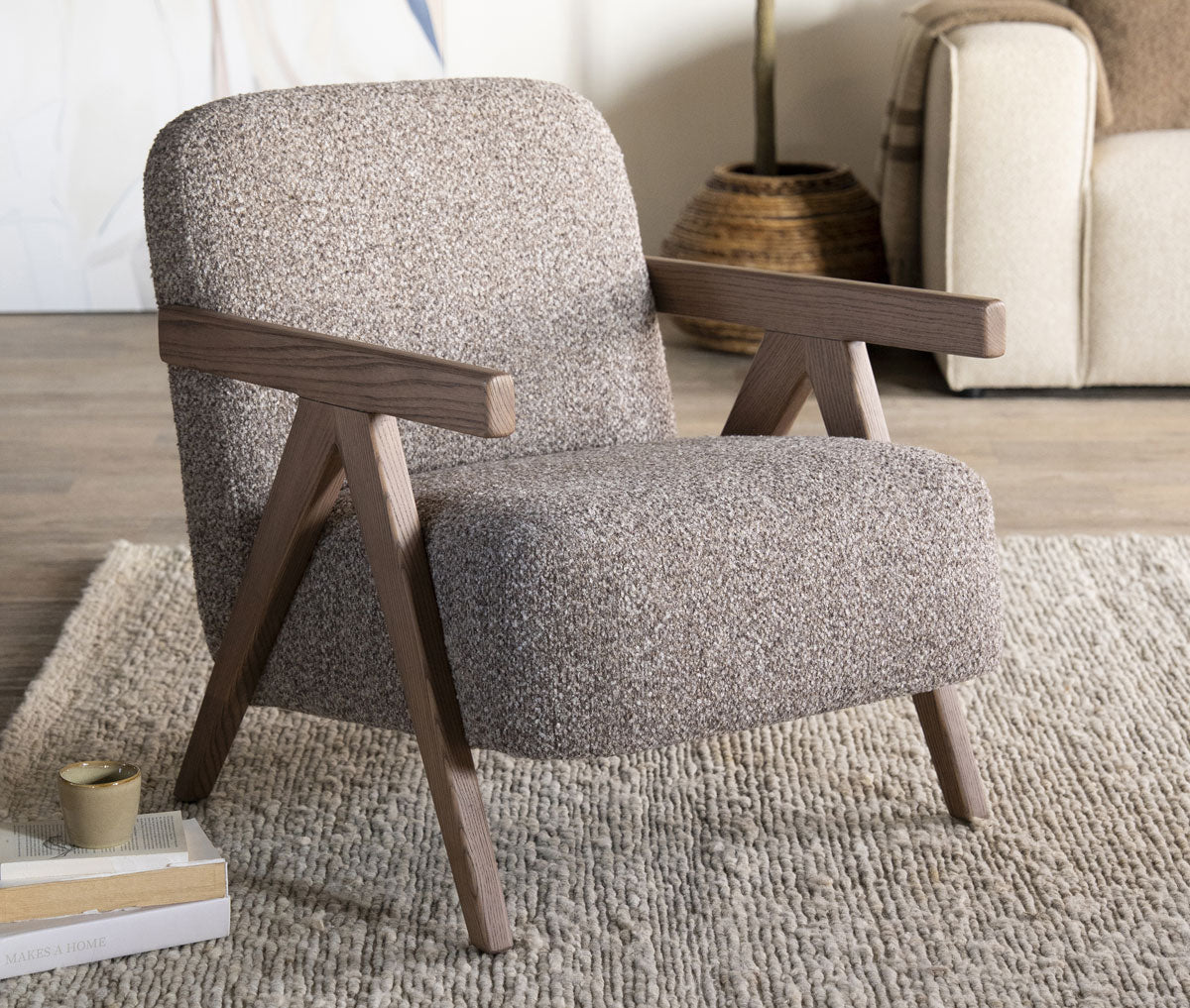 Sessel taupe, Fernsessel taupe
