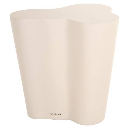 Beistelltisch beige, Garten-Beistelltisch weiß-beige, Höhe 46 cm