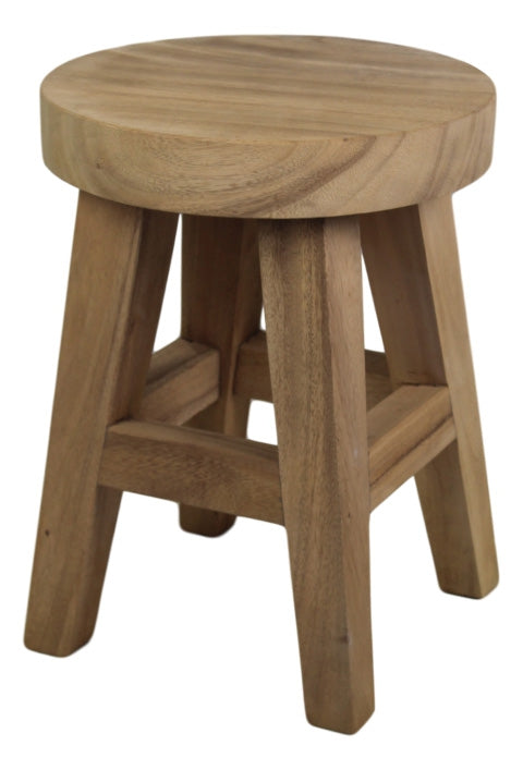Hocker Holz, Holz Hocker, Durchmesser 36 cm
