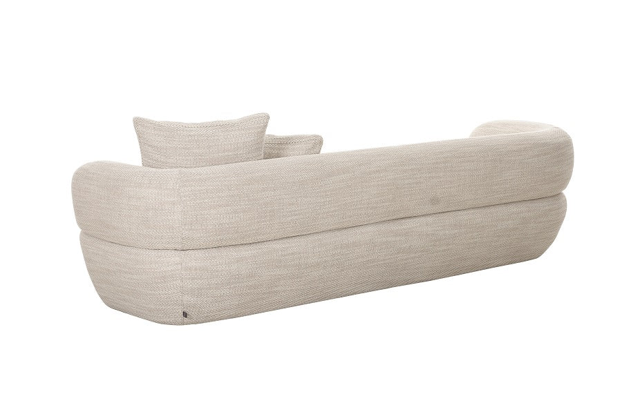 Sofa beige 3 Sitzer, Sofa beige-creme, Länge 275 cm