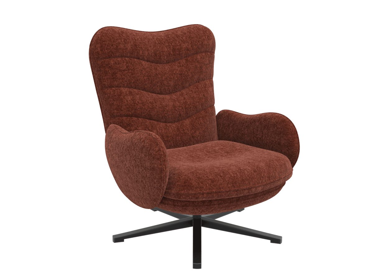Sessel Rost-rot, Sessel drehbar