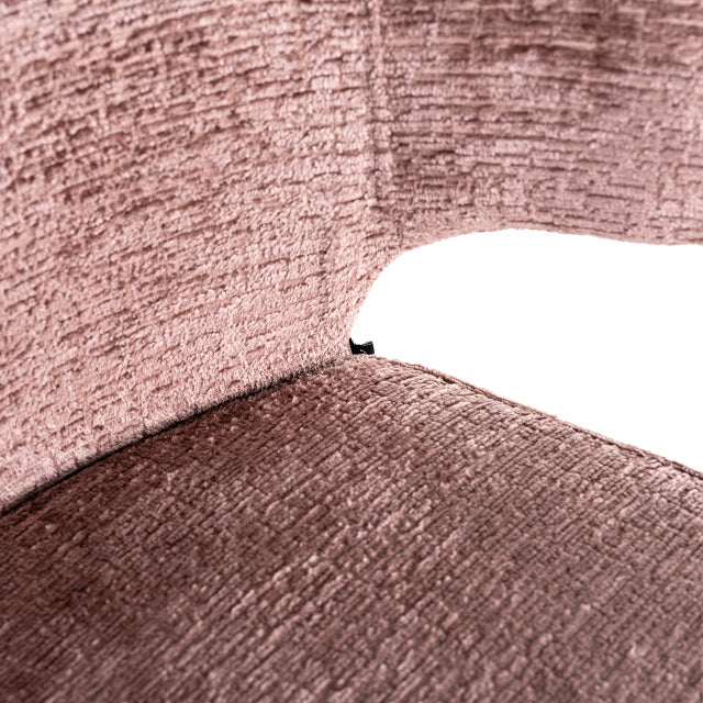 Barstuhl rose, Barstuhl schwarze Stuhlbeine, Sitzhöhe 76 cm