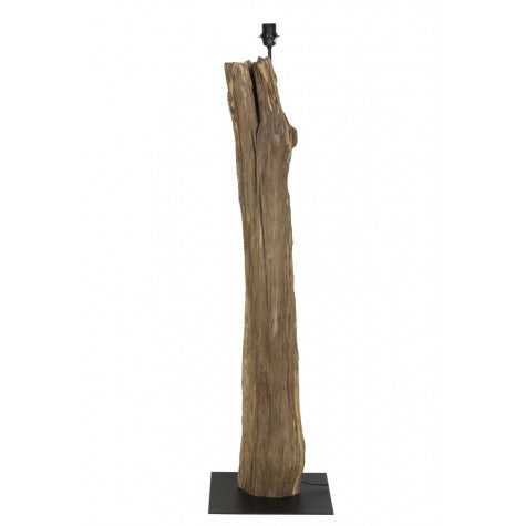 Stehlampe Holz, Lampenfuß Stehleuchte Altholz