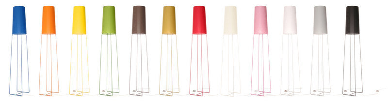 Stehleuchte gelb, moderne Stehlampe mit Lampenschirm