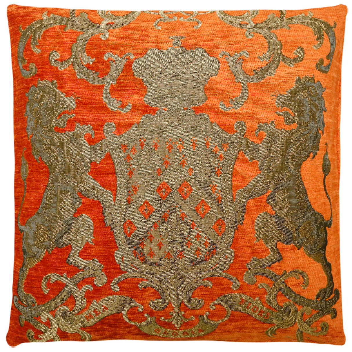 Dekokissen, Kissen, Farbe orange, Größe 55 x 55 cm