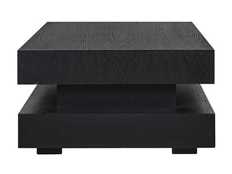 Couchtisch Eiche, Couchtisch Eichenholz/ Schwarz, Breite 150 cm