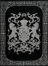 Dekokissen schwarz-Silber, Kissen, Farbe Silber-schwarz, Größe 55 x 55 cm