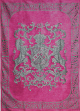 Decke pink, Plaid pink, Größe 175 x 235 cm