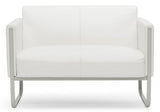 Loungesofa weiß, Besucher-Sofa weiß