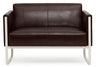 Loungesofa braun, Besucher-Sofa braun