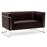 Loungesofa braun, Besucher-Sofa braun