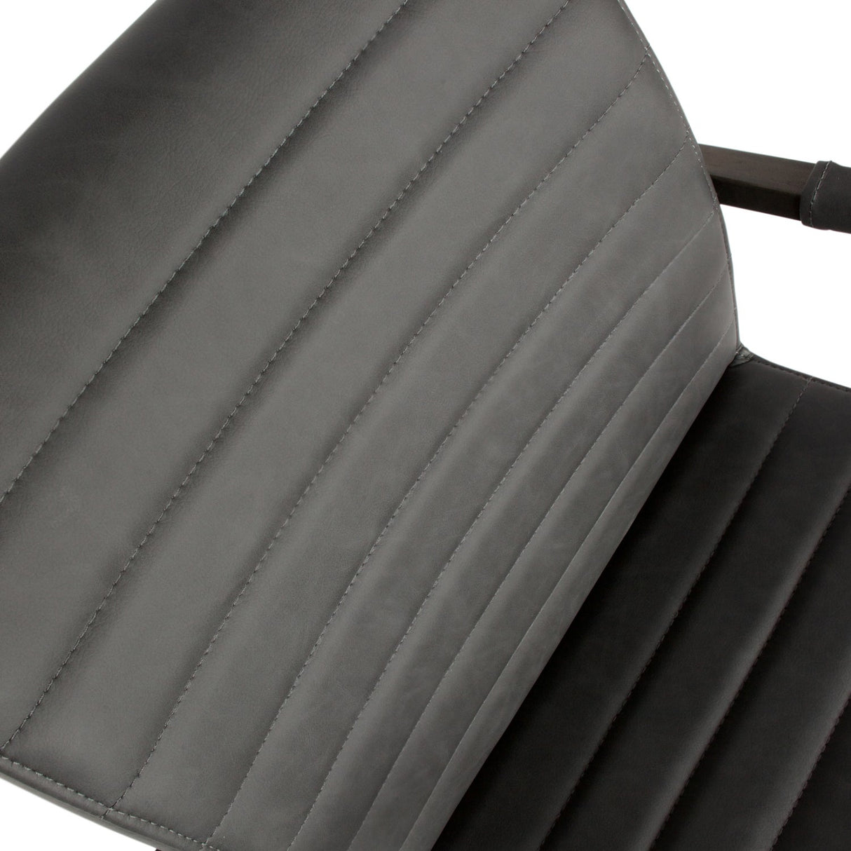 Freischwinger schwarz, Stuhl schwarz mit Armlehne
