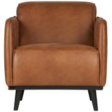 Sessel cognac PU-Stoff, Sessel modern cognac