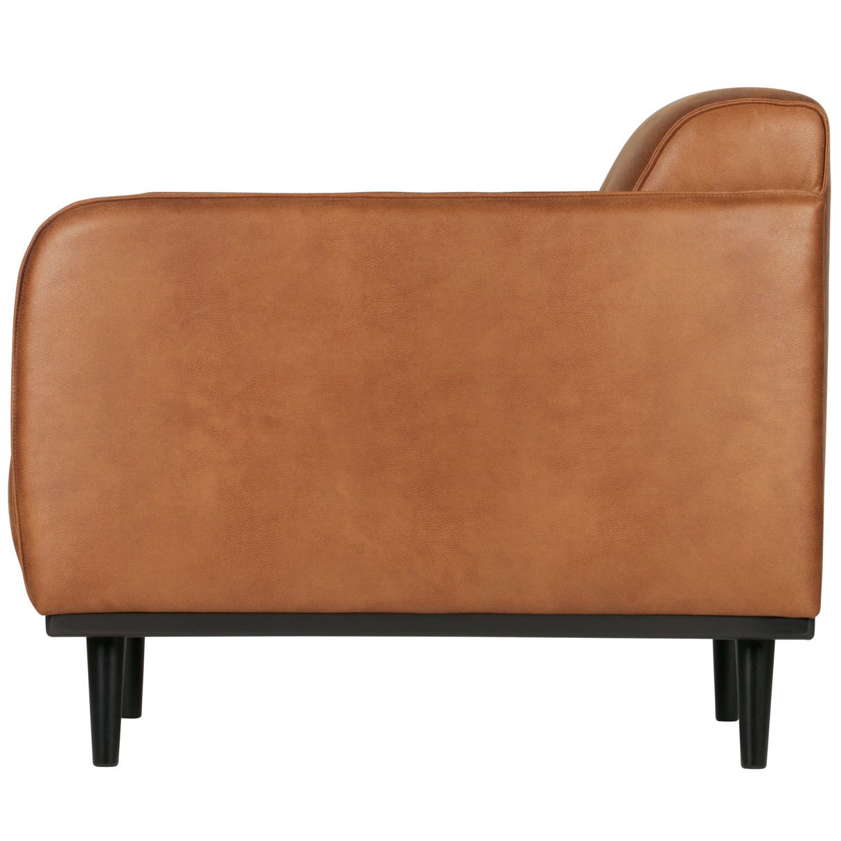 Sessel cognac PU-Stoff, Sessel modern cognac