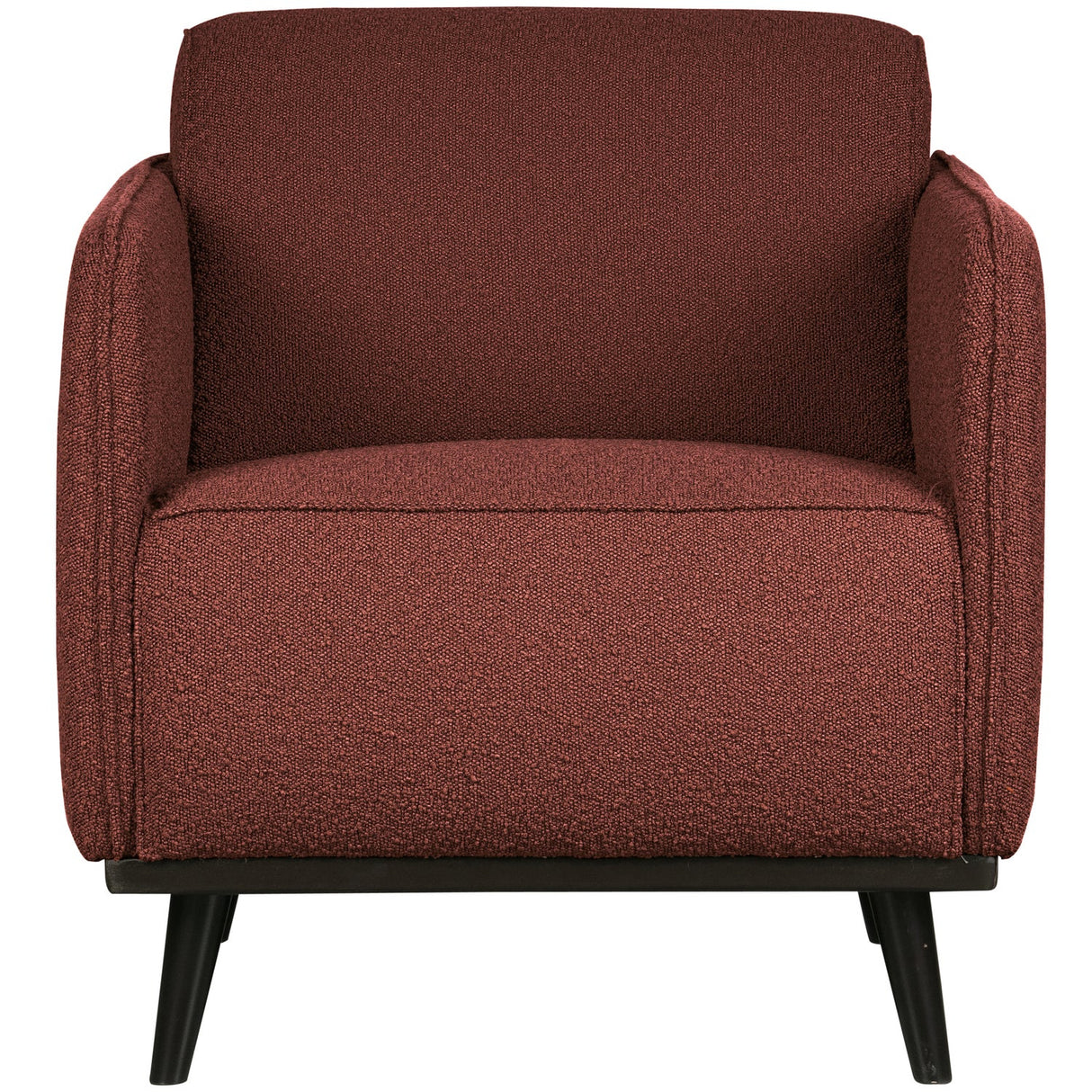 Sessel bordeaux Bouclé, Sessel modern Bouclé