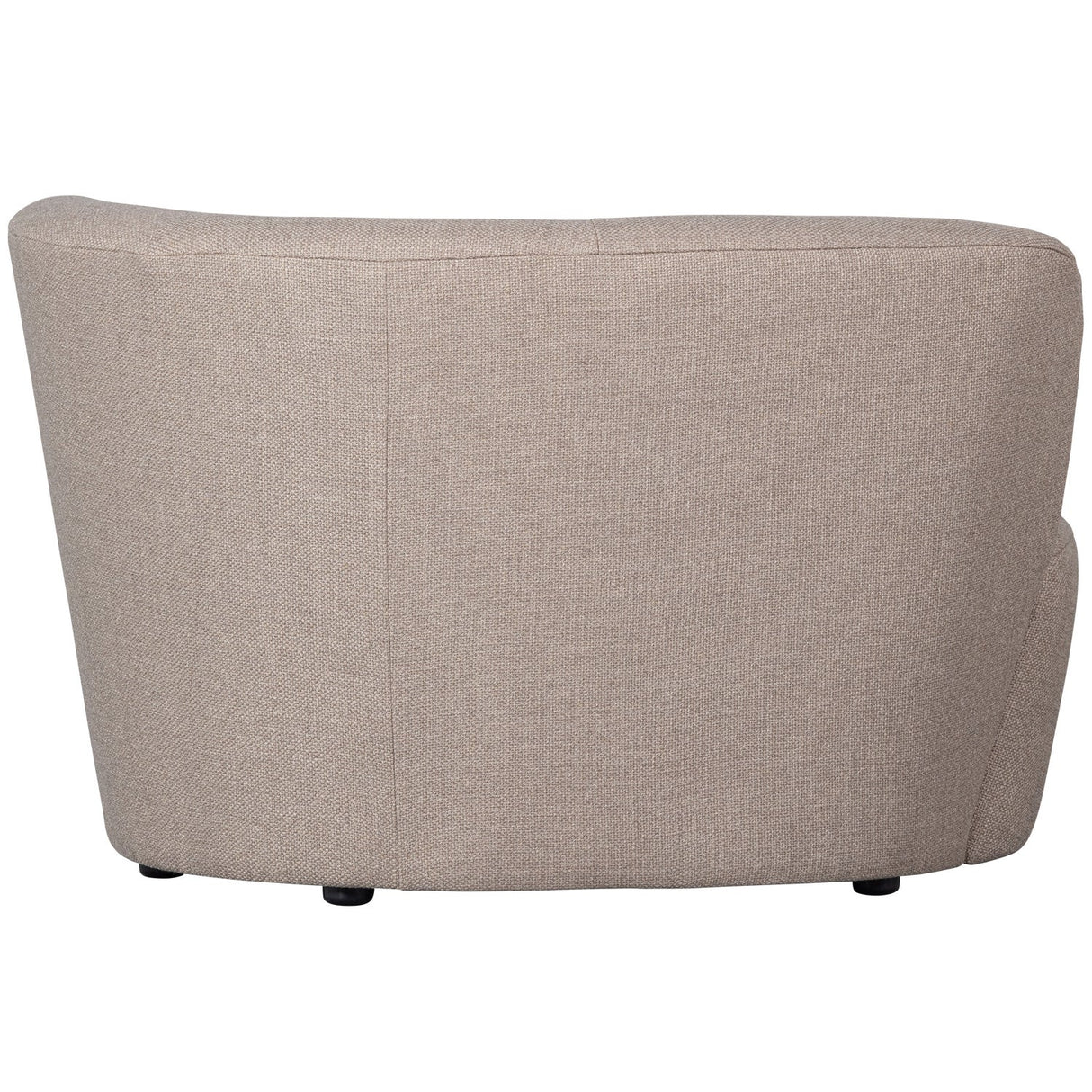 Sofa Farbe Sand, 2 Sitzer Sofa Seitenlehne links, Breite 112 cm