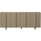 Sideboard Holz, Sideboard taupe-grau, Breite 200 cm