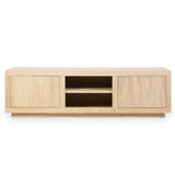 TV Schrank modern Farbe Naturholz, Schrank  Naturholz mit zwei Türen, Fernsehschrank Naturholz, Breite 160 cm