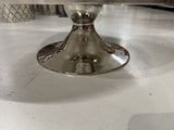 Etagere Silber, Etagere rund, Höhe 100 cm