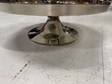 Etagere Silber, Etagere rund, Höhe 96 cm