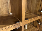 Wohnzimmerschrank Wave Holz, Schrank Holz, Breite 100 cm