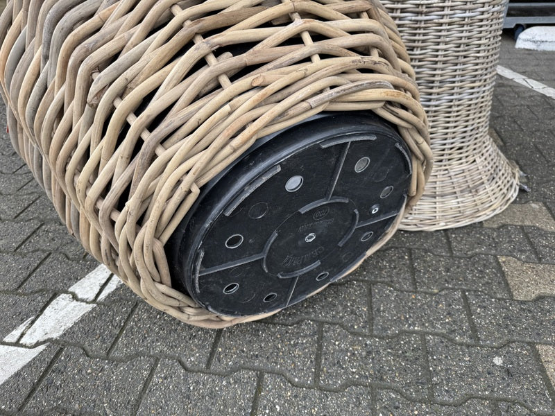 Pflanzkorb Rattan, Pflanztopf Rattan, Blumentopf Rattan, Durchmesser 6 –  Richhome