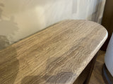 Sideboard Travertin-Stein, Konsole braun, Breite 140 cm