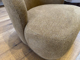 Sessel Honig-Senf-Farbe, Breite 78 cm