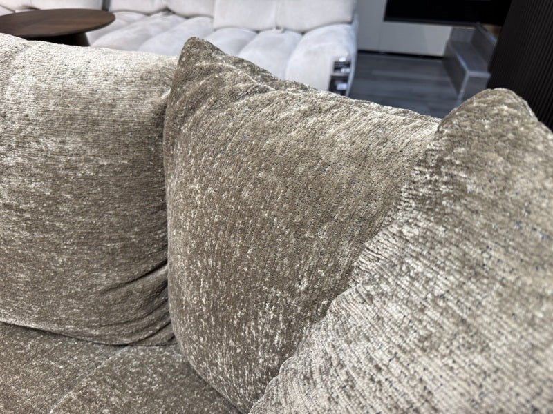 Sofa grün, Sofa halbrund, Bigsofa grün, Breite 278 cm