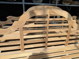 Gartenbank Teak, Gartenbank Holz-Teak, Breite 195 cm