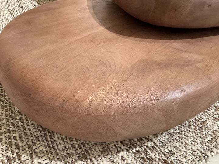 Couchtische ausziehbar-drehbar, Couchtisch braun Holz, Breite 100 cm