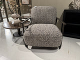 Sessel taupe-grau, Sessel Metall-Gestell, Breite 78 cm