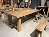 Esstisch Alteiche, Esstisch Altholz Eiche Landhaus, Tisch Alteiche Landhausstil, Länge 280 cm