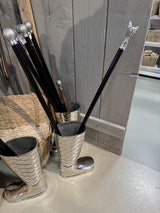 Regenschirmständer Silber, Stockständer Silber