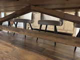 Esstisch Alteiche, Esstisch Altholz Eiche Landhaus, Tisch Alteiche Landhausstil, Länge 320 cm
