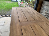 Gartentisch Landhaus , Esstisch Massivholz, Tisch Holz massiv,  Länge 220 cm